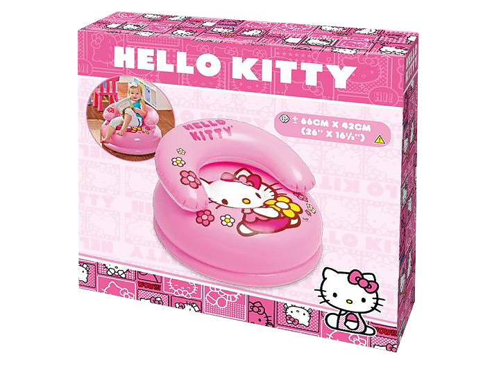 FOTEL FOTELIK DMUCHHANY Hello Kitty INTEX 48508